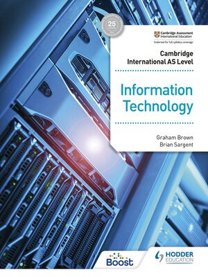 cover image of Cambridge International AS Level Information Technology Student's Book